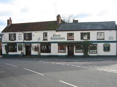 The Three Horseshoes Drayton Parslow Kültér fotó